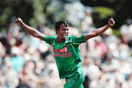 রুবেলের ইয়র্কারের পরাস্ত ম্যাট হেনরি
