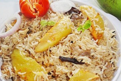 গরম দিনের গরম রেসিপি 'ম্যাঙ্গো বিরিয়ানি'
