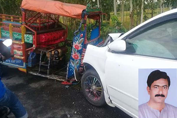 দিনাজপুরে সড়ক দুর্ঘটনায় সংসদ সদস্যসহ আহত ৬