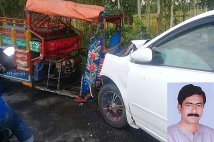 দিনাজপুরে সড়ক দুর্ঘটনায় সংসদ সদস্যসহ আহত ৬