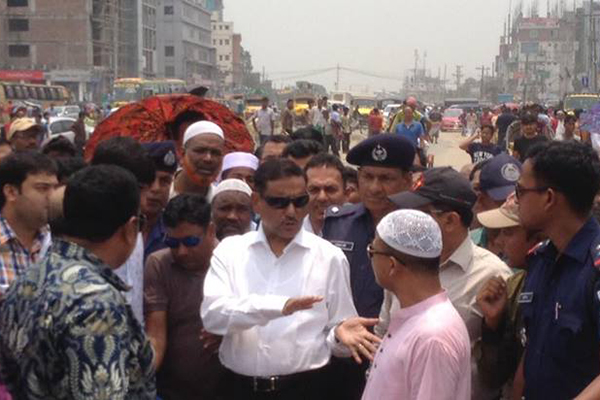 দেশ চালাচ্ছে আওয়ামী লীগ সরকার, ফখরুলকে ওবায়দুল কাদের
