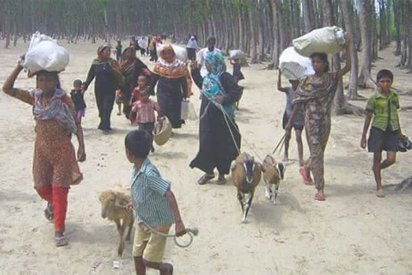 আশ্রয় কেন্দ্রে যাওয়ার পথে শিশুর মৃত্যু