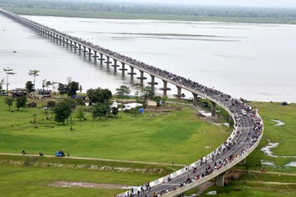 ভারতের দীর্ঘতম সেতু নিয়ে দিল্লিকে সতর্ক করল বেইজিং