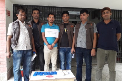 গাজীপুরের পূবাইলে ৯ হাজার পিস ইয়াবাসহ আটক ১ 