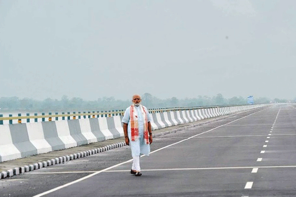 ভারতের সেই দীর্ঘতম সেতু নির্মাণে ত্রুটির অভিযোগ