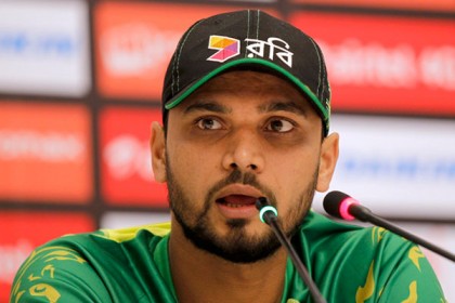 বাংলাদেশের বিপক্ষে চাপে থাকবে ইংল্যান্ডই : মাশরাফি