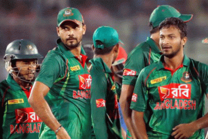 টসে জিতে ব্যাটিংয়ে বাংলাদেশ