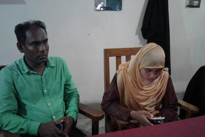 রাজশাহীতে বিয়ে করলেন সেই মডেল রাউধার বাবা
