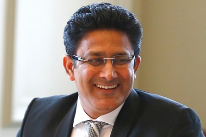 ভারতীয় ক্রিকেট দলের প্রধান কোচের দায়িত্বে কুম্বলে