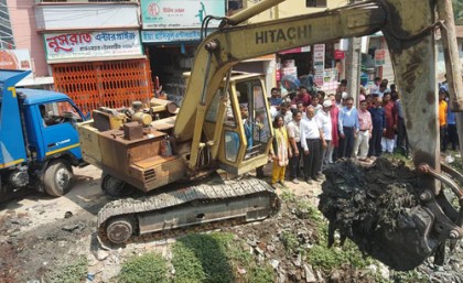 বরিশালের জেলখাল পুনঃখননের উদ্যোগ জেলা প্রশাসনের