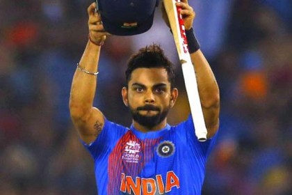 নতুন রেকর্ড গড়লেন কোহলি