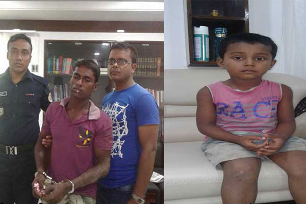 ব্রাহ্মণবাড়িয়ার অপহৃত শিশু ঝালকাঠিতে উদ্ধার, অপহরণকারী আটক