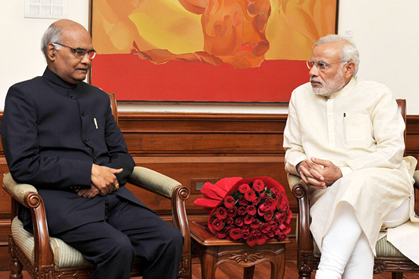 রাষ্ট্রপতি পদে বিজেপির প্রার্থী রাম নাথ
