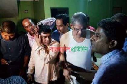 ফখরুলের গাড়িবহরে হামলার ঘটনায় মামলা