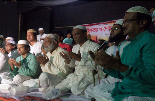 সিরাজগঞ্জ জেলা বিএনপির ইফতার ও দোয়া মাহফিল