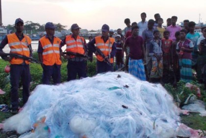 লক্ষ্মীপুরে ১৫ লাখ টাকার অবৈধ কারেন্ট জাল আটক