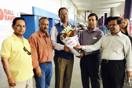 সেক্টর কমান্ডার্স ফোরামের মহাসচিবকে নিউইয়র্কে অভ্যর্থনা