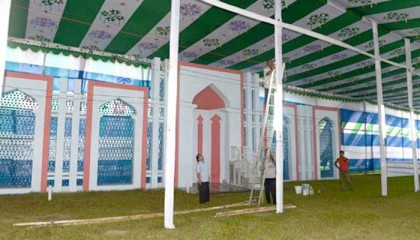 প্রবল বর্ষণেও বাধা হবে না প্রধান ঈদ জামাতে