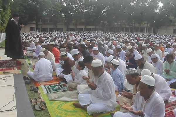 ঝিনাইদহে ঈদুল ফিতরের জামাত অনুষ্ঠিত