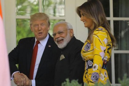 ট্রাম্পকে সপরিবারে ভারতে আসার আমন্ত্রণ মোদির