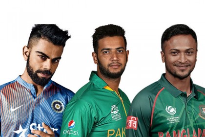 টি-২০’র শীর্ষ তারকা সাকিব, কোহলি, ইমাদ ওয়াসিম