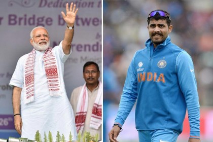 যে কারণে মোদিকে হঠাৎ ধন্যবাদ জাদেজার!