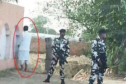 মন্ত্রীর প্রকাশ্যে প্রস্রাবের ছবি ভাইরাল, ভারত জুড়ে সমালোচনা
