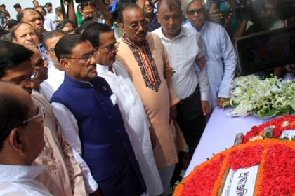 জঙ্গিরা দুর্বল হলেও নির্মূল হয়নি : ওবায়দুল কাদের