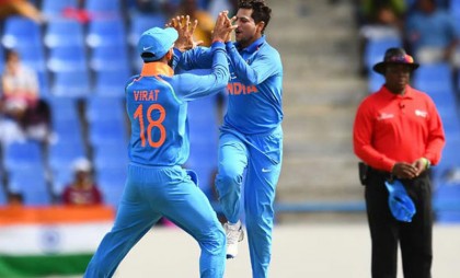 ওয়েস্ট ইন্ডিজের বিপক্ষে ২-০ তে এগিয়ে গেল ভারত