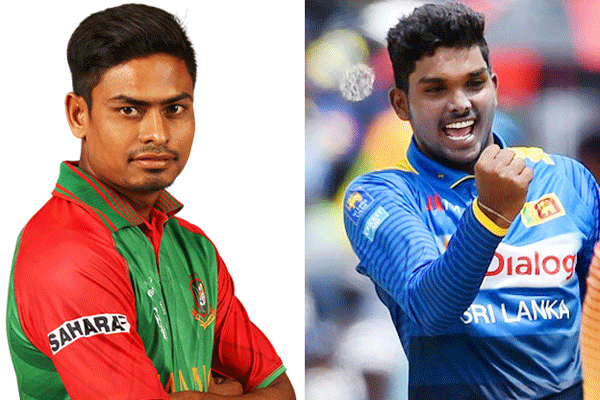তাইজুলের রেকর্ডে ভাগ বসালেন লঙ্কান তরুণ!