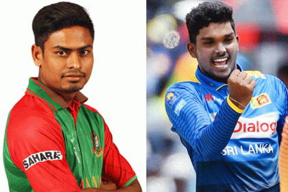 তাইজুলের রেকর্ডে ভাগ বসালেন লঙ্কান তরুণ!