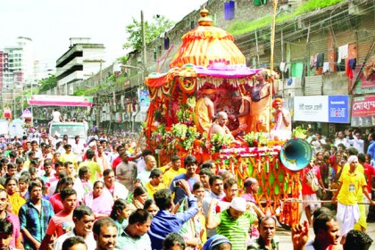 ধামরাইয়ে উল্টো রথযাত্রায় জঙ্গি হামলার আশঙ্কা, কঠোর নিরাপত্তা