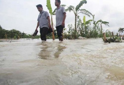 সিলেটে পানিবন্দী দেড় লাখ মানুষ
