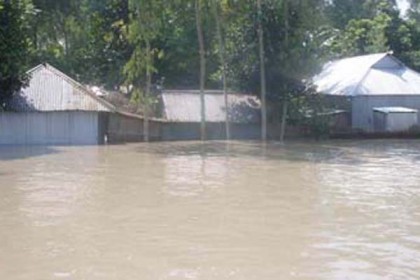 সারিয়াকান্দিতে যমুনায় পানি বৃদ্ধি, নিম্নাঞ্চল প্লাবিত