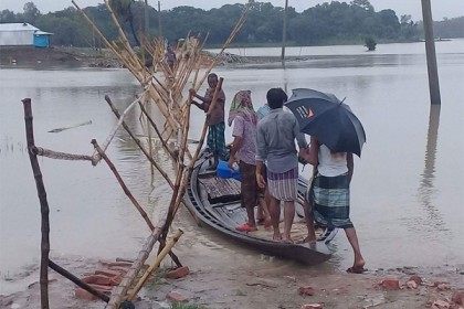 ভালুকায় সেতুর অভাবে দুর্ভোগে ১৫ গ্রামের মানুষ 