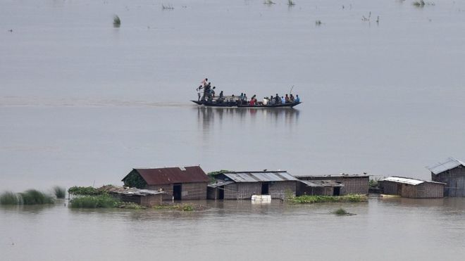 জামালপুরে বন্যা পরিস্থিতির অবনতি; লক্ষাধিক মানুষ পানিবন্দী