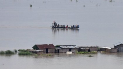 বাংলাদেশের দিকে ধেয়ে আসছে বন্যার পানি