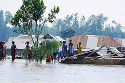 বগুড়ায় বন্যা পরিস্থিতির আরো অবনতি 