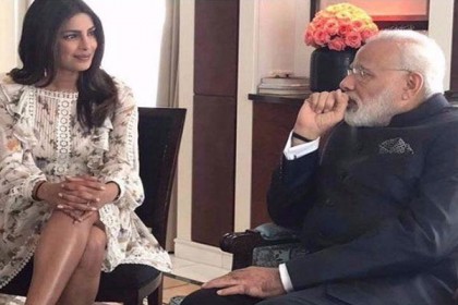 'প্রিয়াঙ্কার ছোট পোশাক নিয়ে মোদির সমস্যা ছিল না'