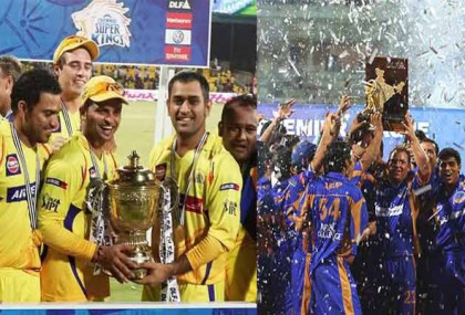 আইপিএলে ফিরছে চেন্নাই ও রাজস্থান 