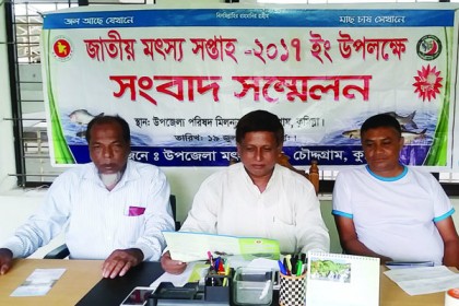 চৌদ্দগ্রামে জাতীয় মৎস সপ্তাহ পালিত
