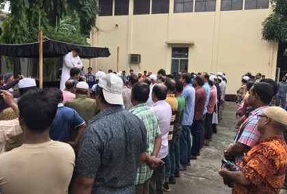চোখের জলে রাতিনকে বিদায় জানালেন শিল্পীরা