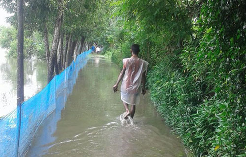 বন্যায় দুর্ভোগে কুমিল্লার চার উপজেলার লক্ষাধিক মানুষ