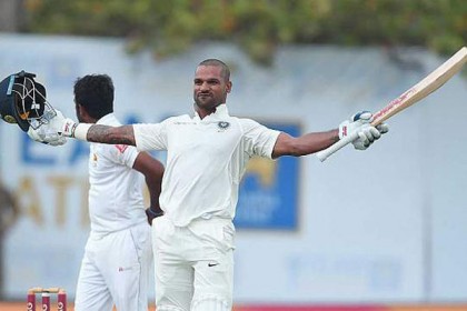 ধাওয়ানের সেঞ্চুরিতে দুর্দান্ত শুরু ভারতের 