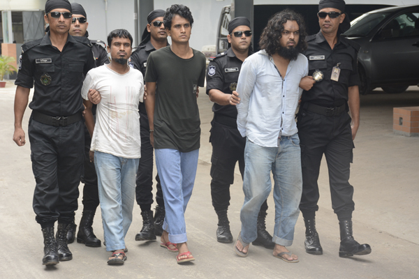 নারায়ণগঞ্জে অস্ত্রসহ জেএমবির ৩ সদস্য গ্রেফতার