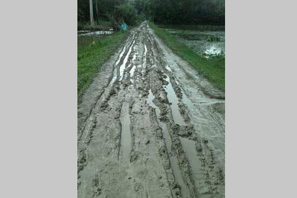চৌদ্দগ্রামে দুই রাস্তার বেহাল দশা, দুর্ভোগ চরমে