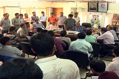 দাবি মেনে নেওয়ার পর ক্লাসে ফিরে যাওয়ার ঘোষণা ববি শিক্ষার্থীদের
