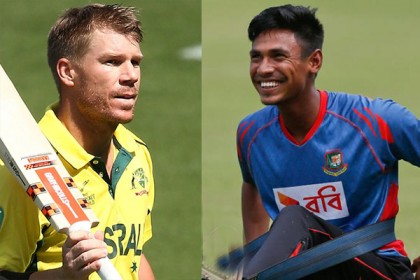 মুস্তাফিজের জন্য তর সইছে না ওয়ার্নারের