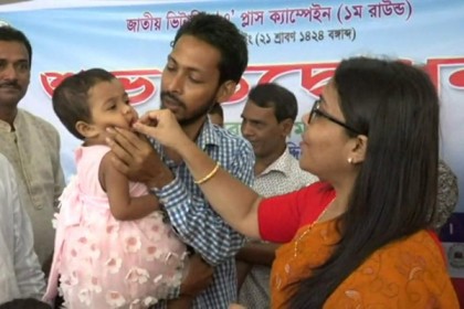 লক্ষ্মীপুরে ভিটামিন ‘এ’ প্লাস ক্যাম্পেইনের উদ্বোধন