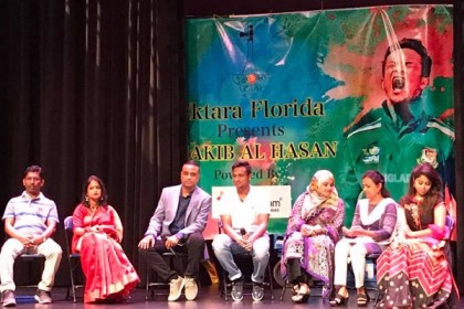 ফ্লোরিডায় প্রবাসীদের সান্নিধ্যে সাকিব আল হাসান